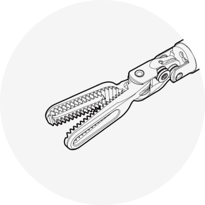 Atraumatic Fenestrated Forceps