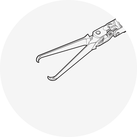 Tenaculum Forceps