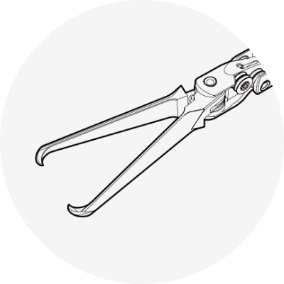 Tenaculum Forceps